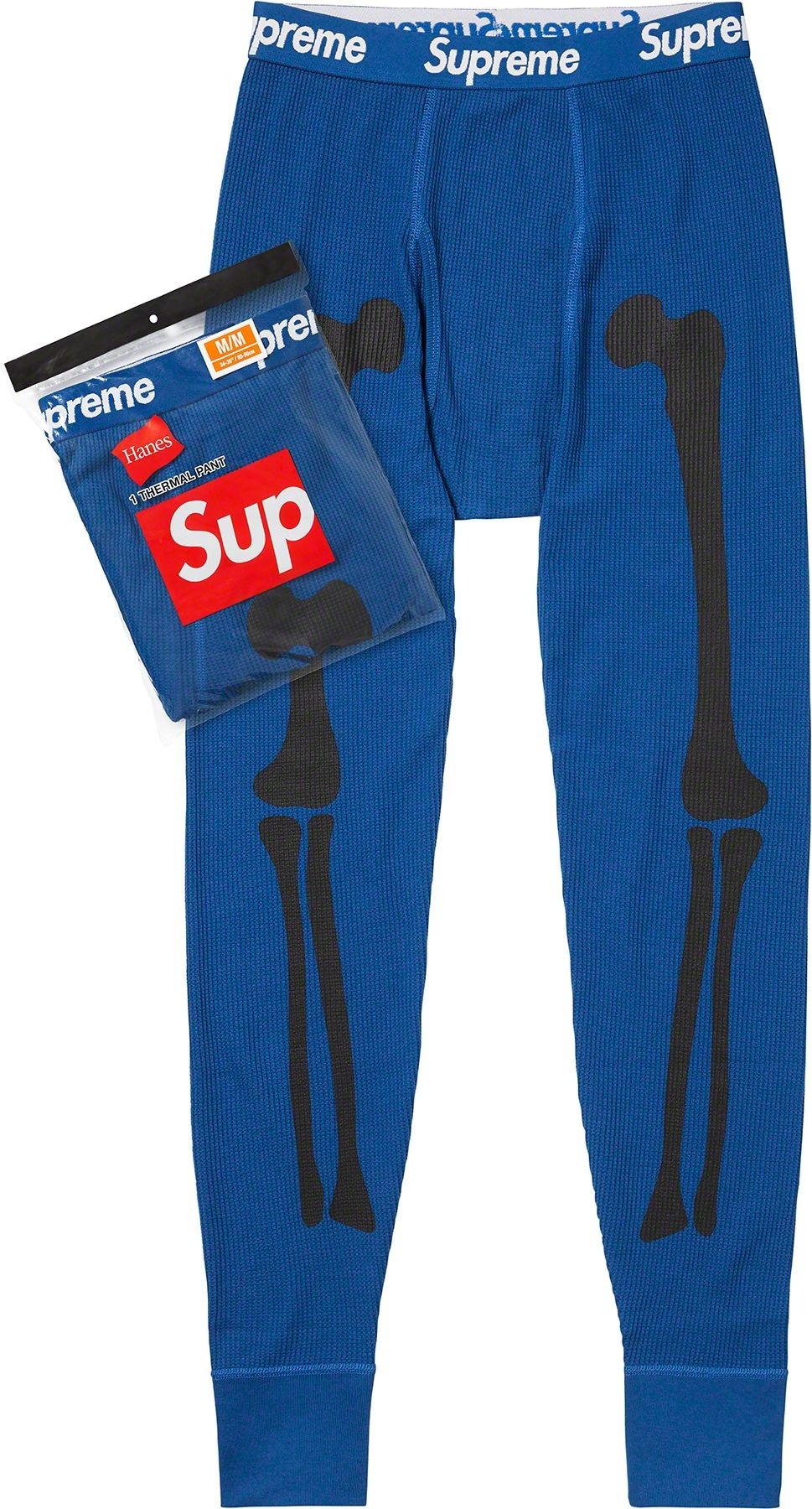 Supreme®/Hanes® Bones Thermal Pant (1 Pack) view 11